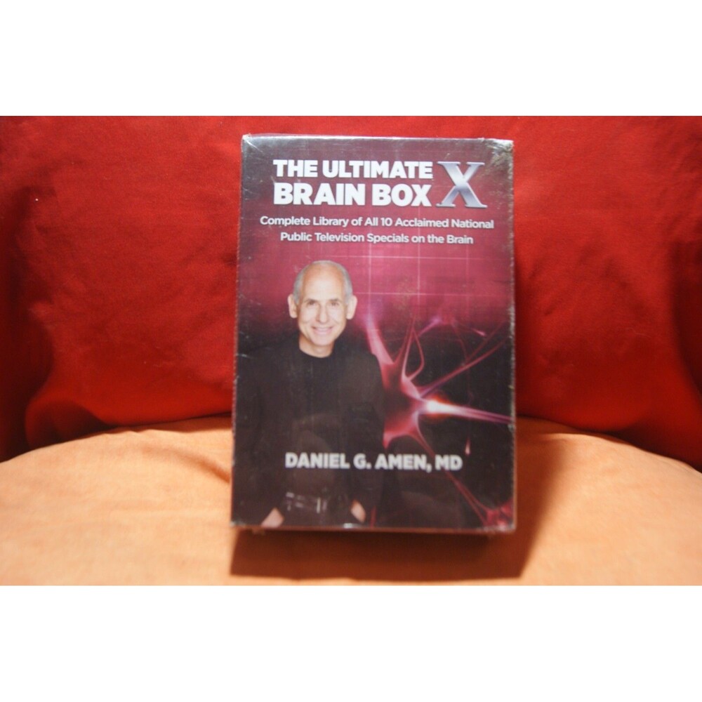 The Ultimate Brain Box X (10-DVD Set, 2015) Daniel G. Amen, MD - Factory Sealed